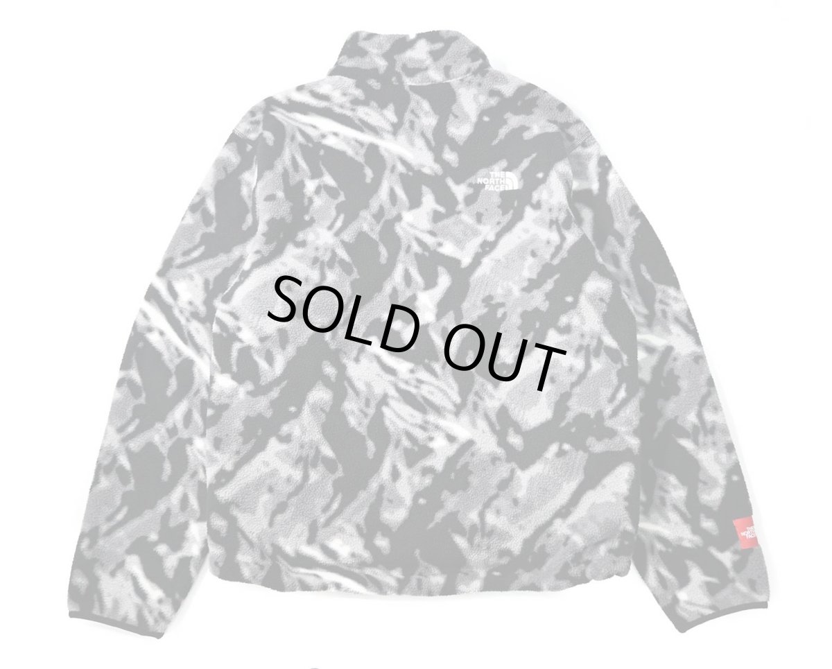 画像2: The North Face Fleeski Quarter Zip Pullover Fleece Black 3D Summit ノースフェイス (2)