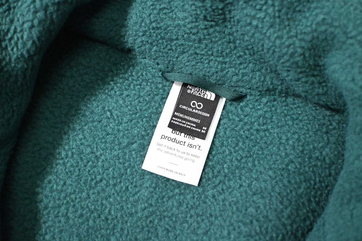 画像5: The North Face Fleeski Quarter Zip Pullover Fleece Deep Nori ノースフェイス (5)