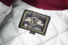 画像5: Deadstock Holloway Melton Varsity Jacket made in USA (5)