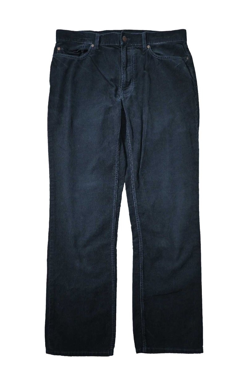 画像1: Used Polo Ralph Lauren Corduroy Pants Navy (1)