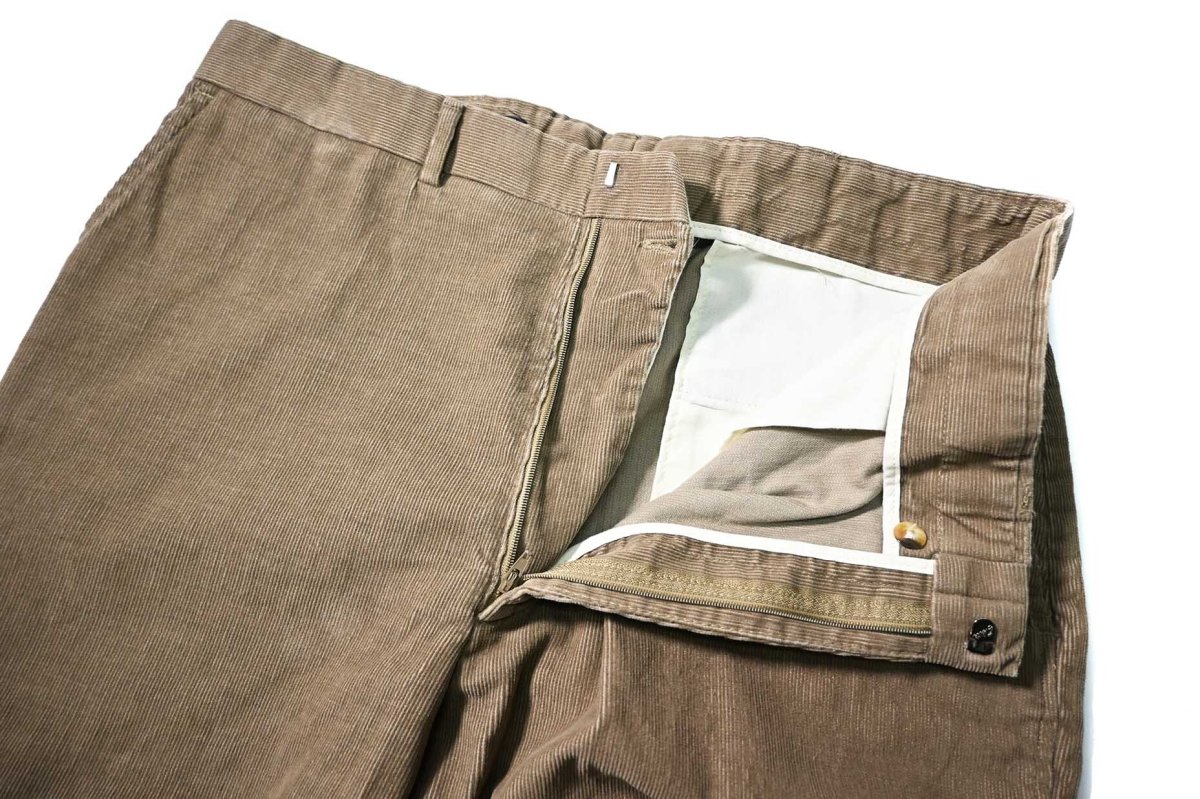 画像5: Used Lands' End Corduroy Pants Khaki made in USA (5)