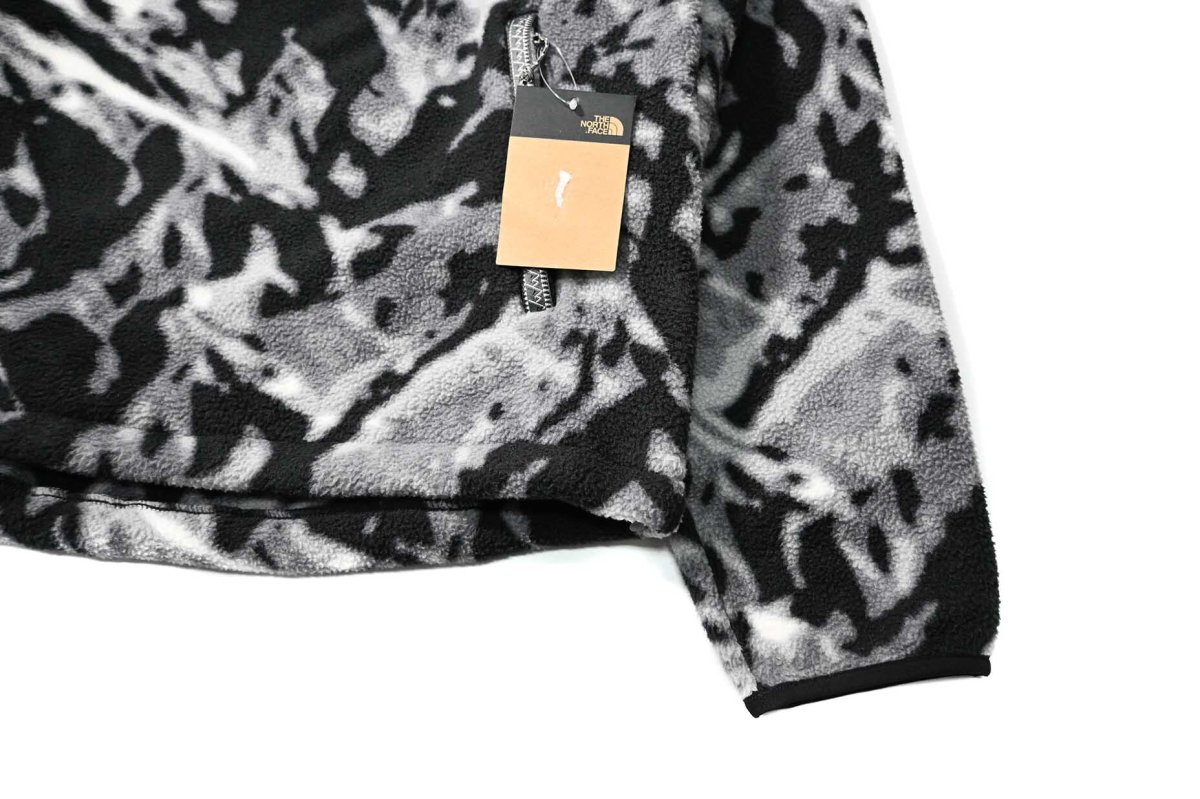 画像4: The North Face Fleeski Quarter Zip Pullover Fleece Black 3D Summit ノースフェイス (4)