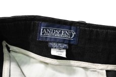 画像6: Used Lands' End Corduroy Pants Black (6)