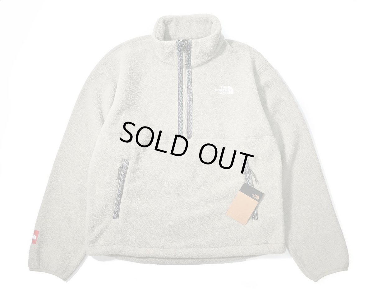 画像1: The North Face Fleeski Quarter Zip Pullover Fleece Clay Grey ノースフェイス (1)