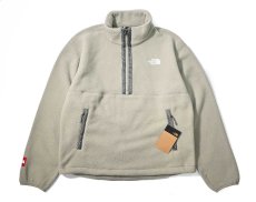 画像1: The North Face Fleeski Quarter Zip Pullover Fleece Clay Grey ノースフェイス (1)