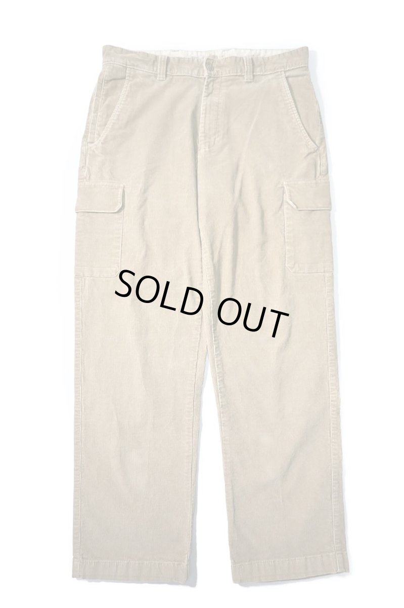 画像1: Used L.L.Bean Corduroy Cargo Pants Khaki (1)