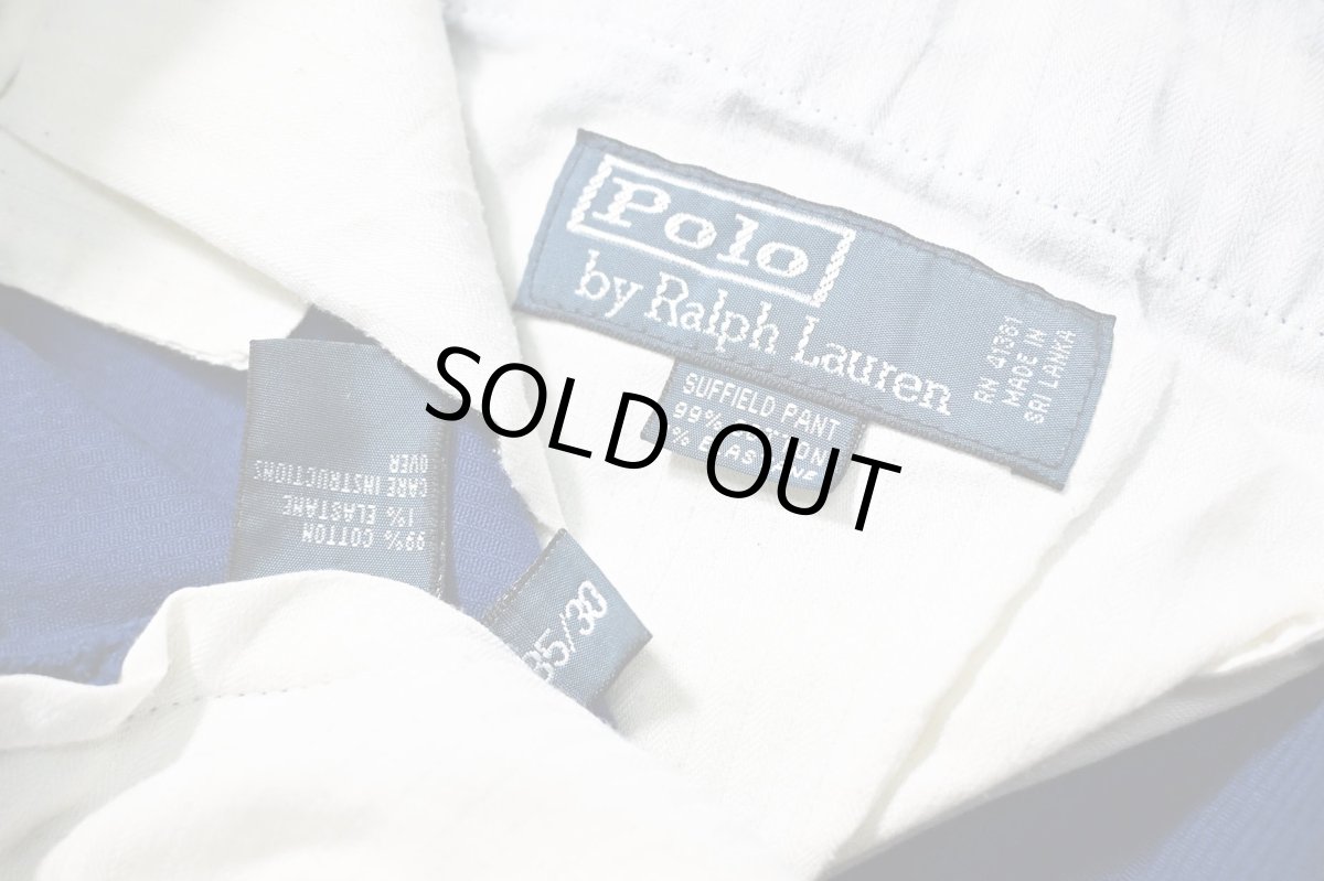 画像6: Used Polo Ralph Lauren Corduroy Pants Blue (6)