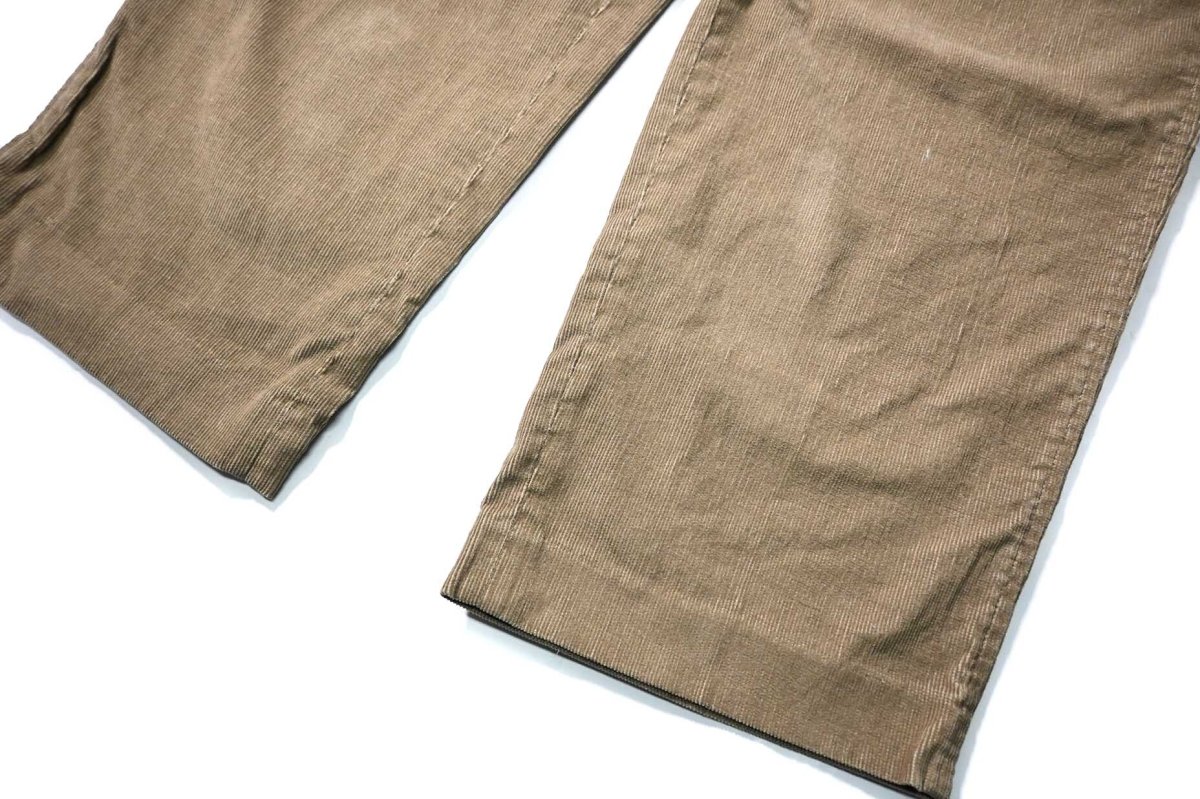 画像3: Used Lands' End Corduroy Pants Khaki made in USA (3)