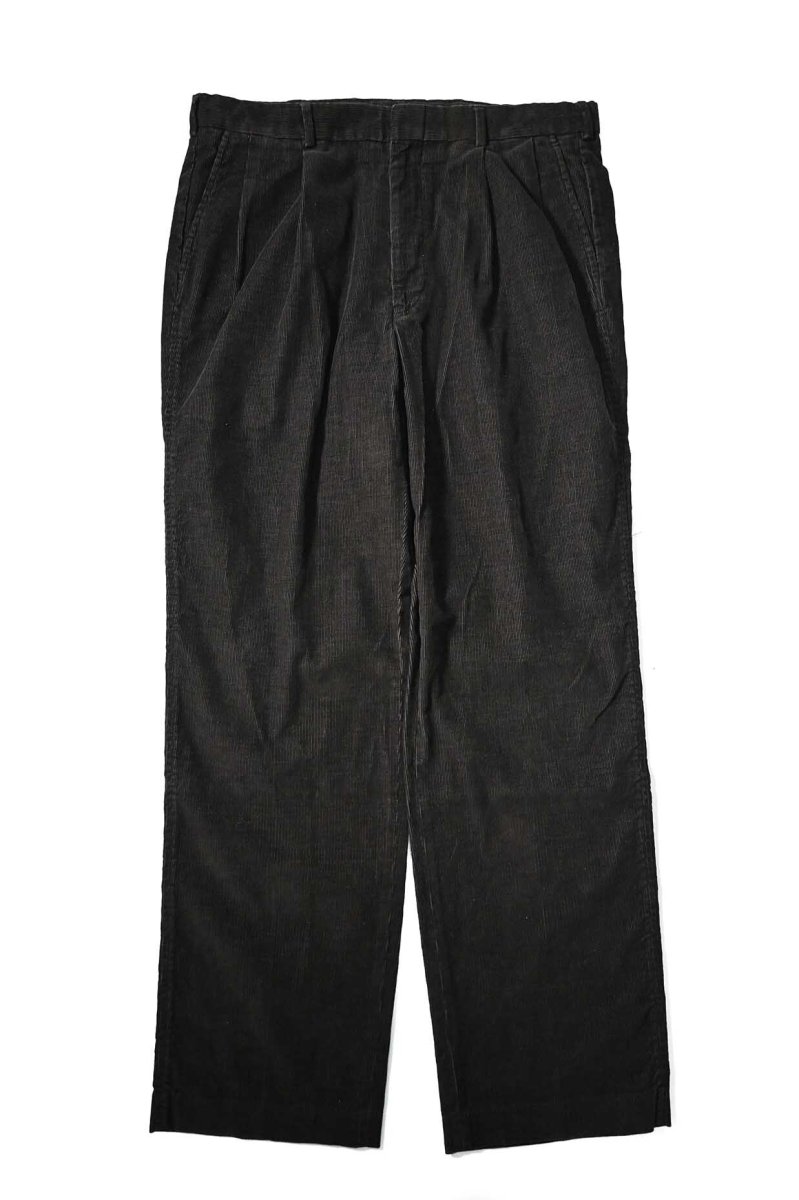 画像1: Used Lands' End Corduroy Pants Black (1)
