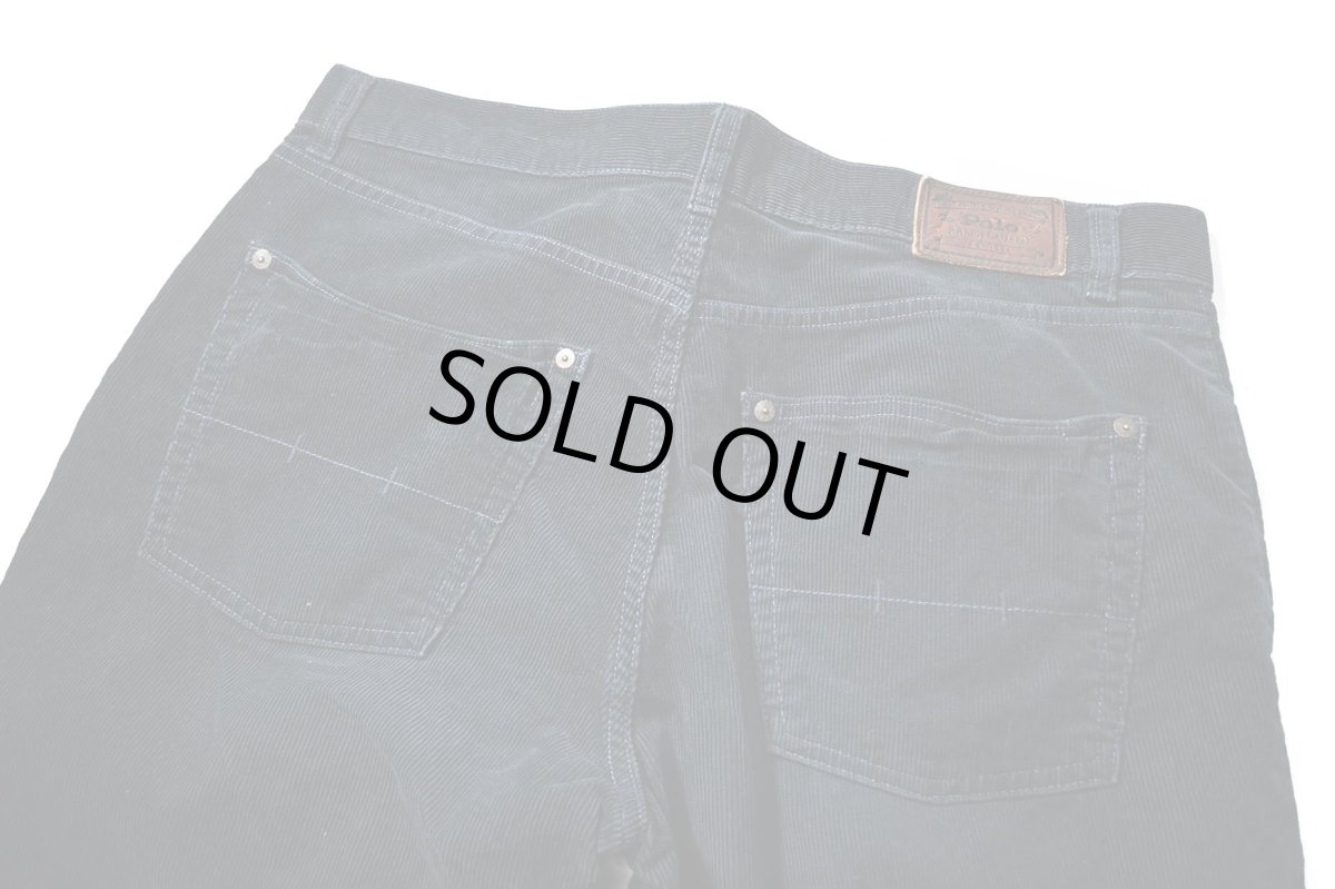 画像4: Used Polo Ralph Lauren Corduroy Pants Navy (4)