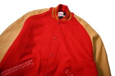 画像2: Deadstock Cardinals Melton Varsity Jacket (2)
