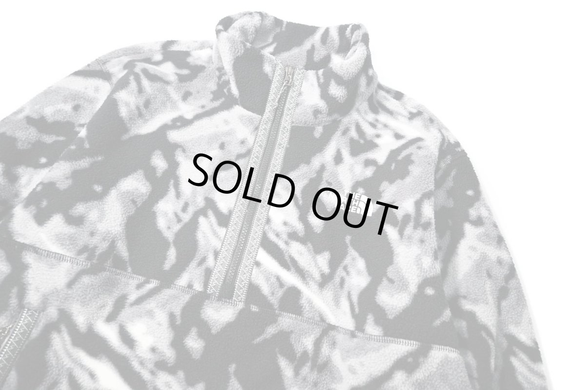 画像3: The North Face Fleeski Quarter Zip Pullover Fleece Black 3D Summit ノースフェイス (3)