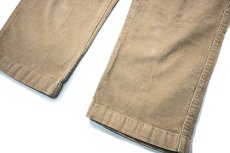 画像3: Used L.L.Bean Corduroy Cargo Pants Khaki (3)