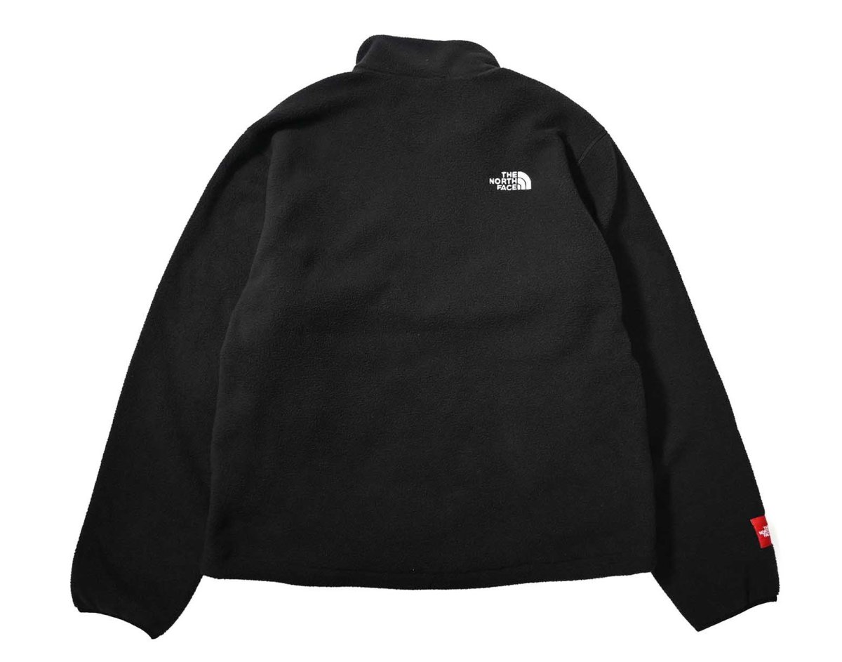 画像2: The North Face Fleeski Quarter Zip Pullover Fleece Black ノースフェイス (2)