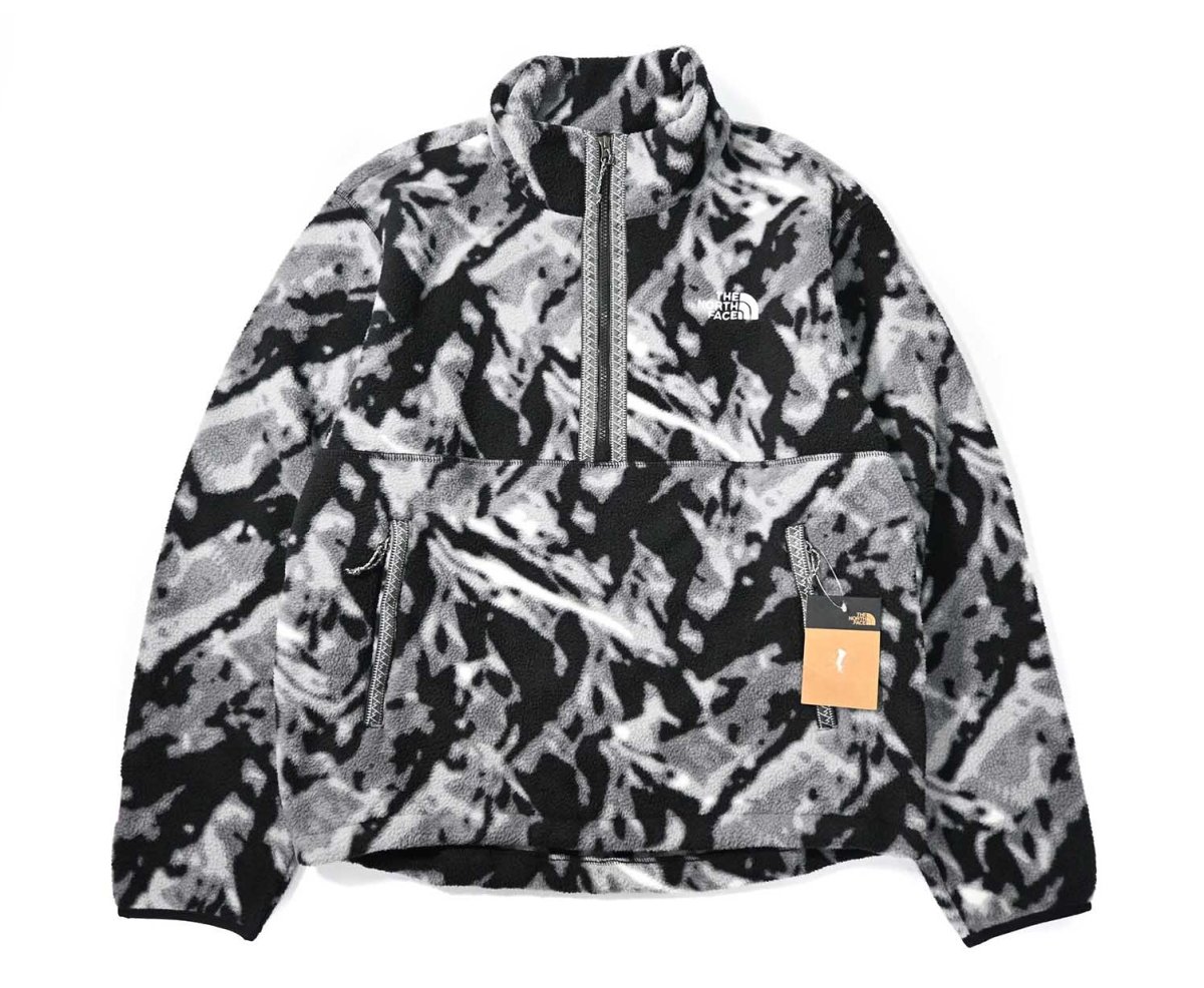 画像1: The North Face Fleeski Quarter Zip Pullover Fleece Black 3D Summit ノースフェイス (1)