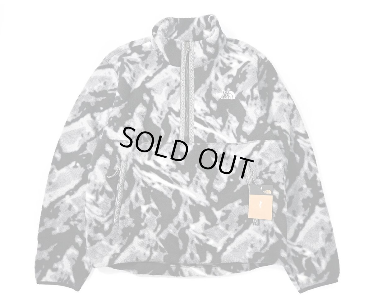 画像1: The North Face Fleeski Quarter Zip Pullover Fleece Black 3D Summit ノースフェイス (1)