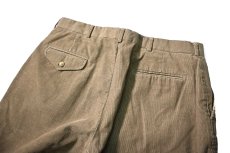 画像4: Used Lands' End Corduroy Pants Khaki made in USA (4)