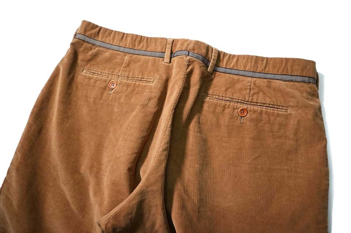 画像4: Used Paul Smith Corduroy Pants Khaki (4)