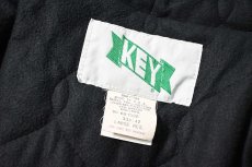 画像5: Used KEY Stone Denim Work Jacket made in USA (5)