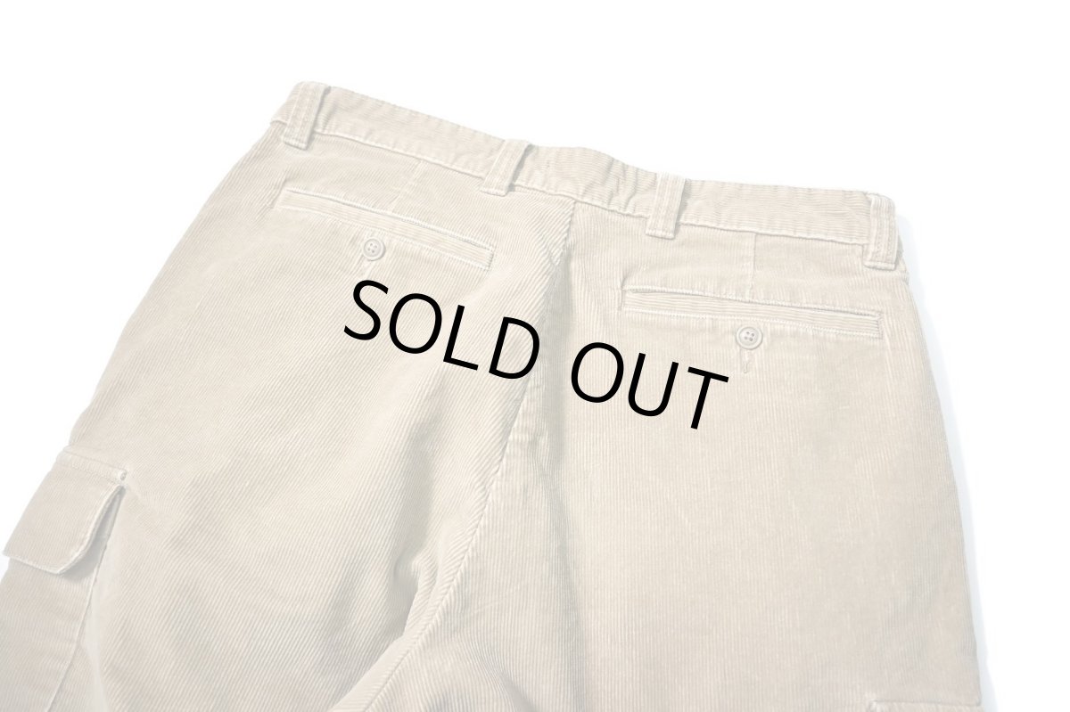 画像4: Used L.L.Bean Corduroy Cargo Pants Khaki (4)