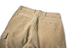 画像4: Used L.L.Bean Corduroy Cargo Pants Khaki (4)