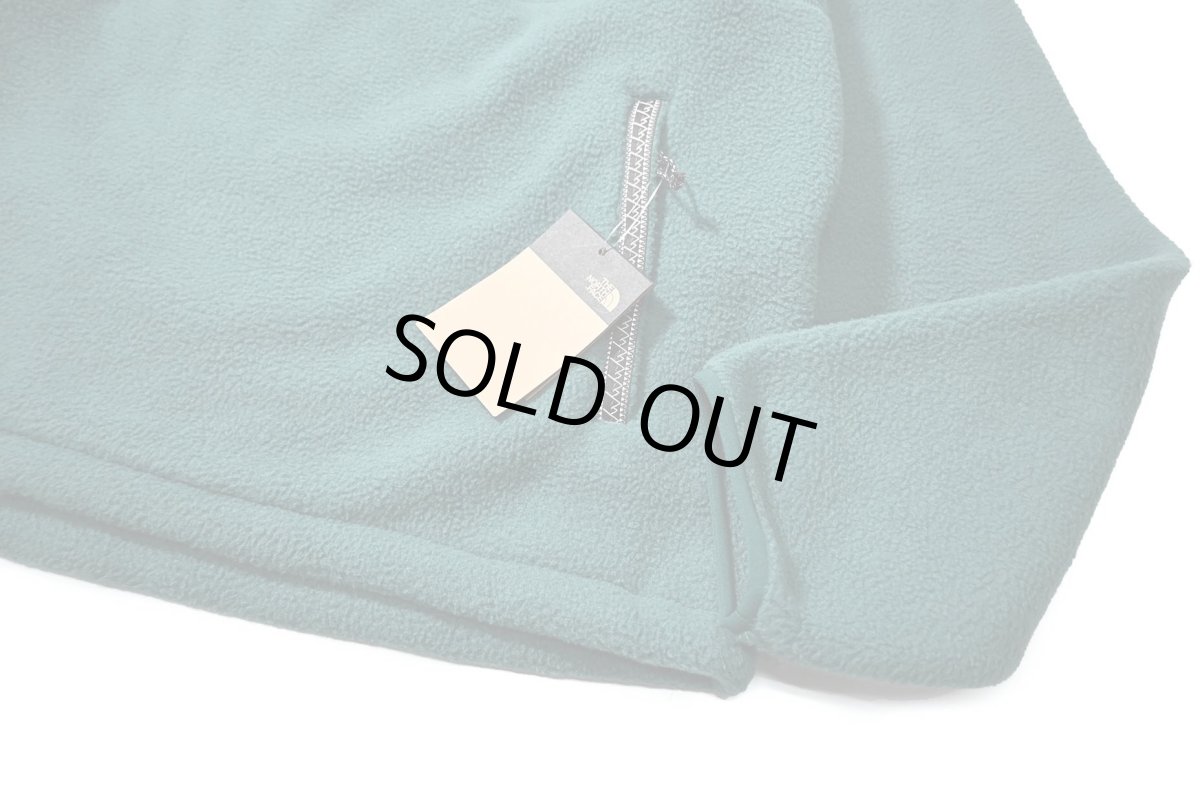 画像4: The North Face Fleeski Quarter Zip Pullover Fleece Deep Nori ノースフェイス (4)