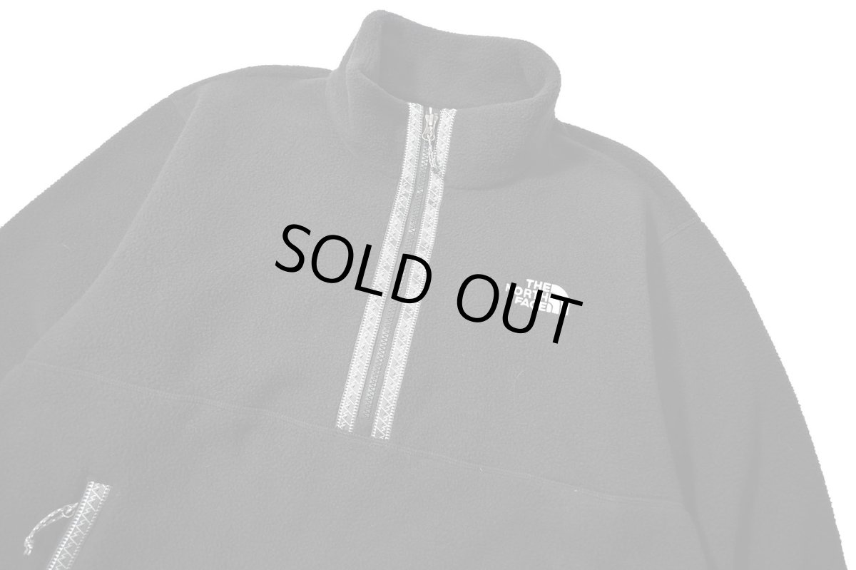 画像3: The North Face Fleeski Quarter Zip Pullover Fleece Black ノースフェイス (3)