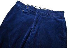 画像2: Used Polo Ralph Lauren Corduroy Pants Blue (2)