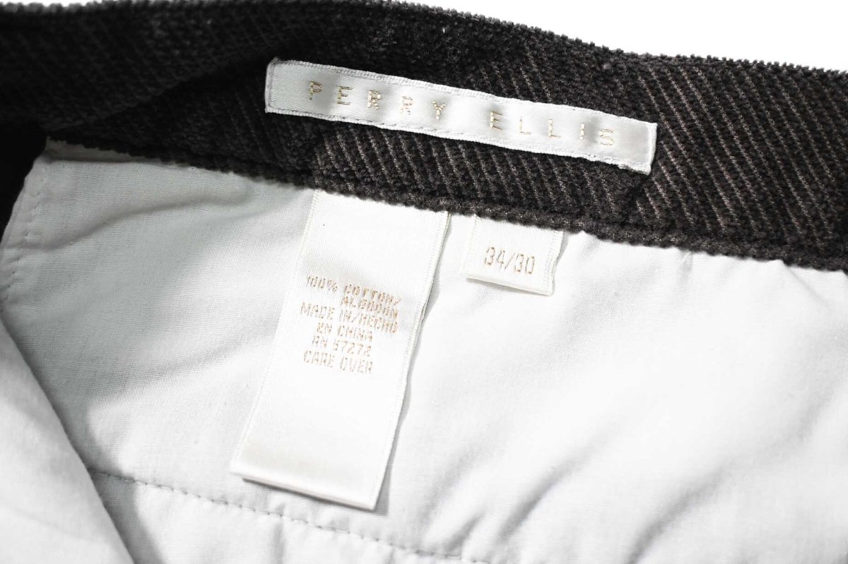 画像6: Used Perry Ellis Corduroy Pants Brown (6)