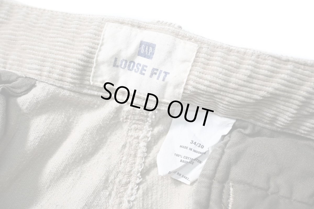 画像6: Used Gap Corduroy Pants Khaki (6)