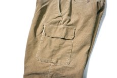 画像5: Used L.L.Bean Corduroy Cargo Pants Khaki (5)