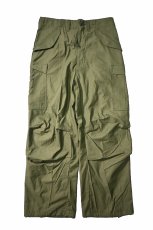画像1: 70s Deadstock Us Army M-65 Field Pants Olive Brass Zipper (1)