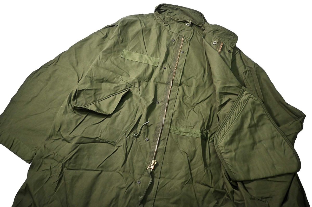 画像5: 80s Deadstock US Army M-65 Filed Parka Mods Coat シェルのみ (5)