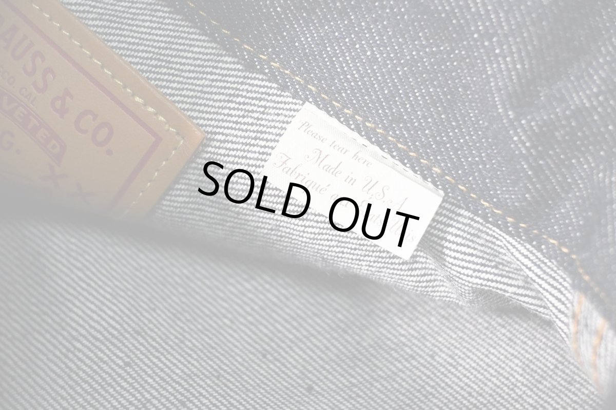 画像7: Deadstock Levi's Vintage Clothing 1953 Type II Jacket 507XX Rigid Indigo made in USA リーバイス (7)