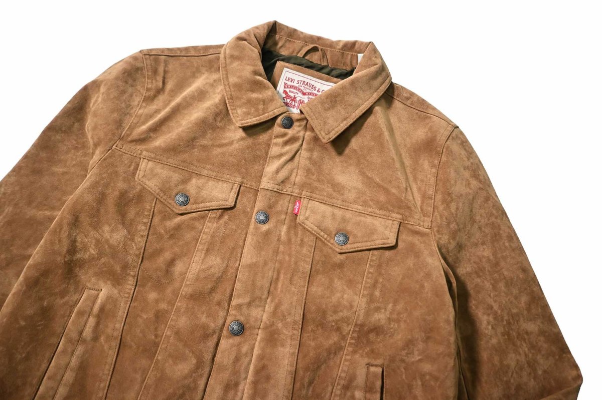 画像3: Levi's Faux Suede Trucker Jacket リーバイス (3)