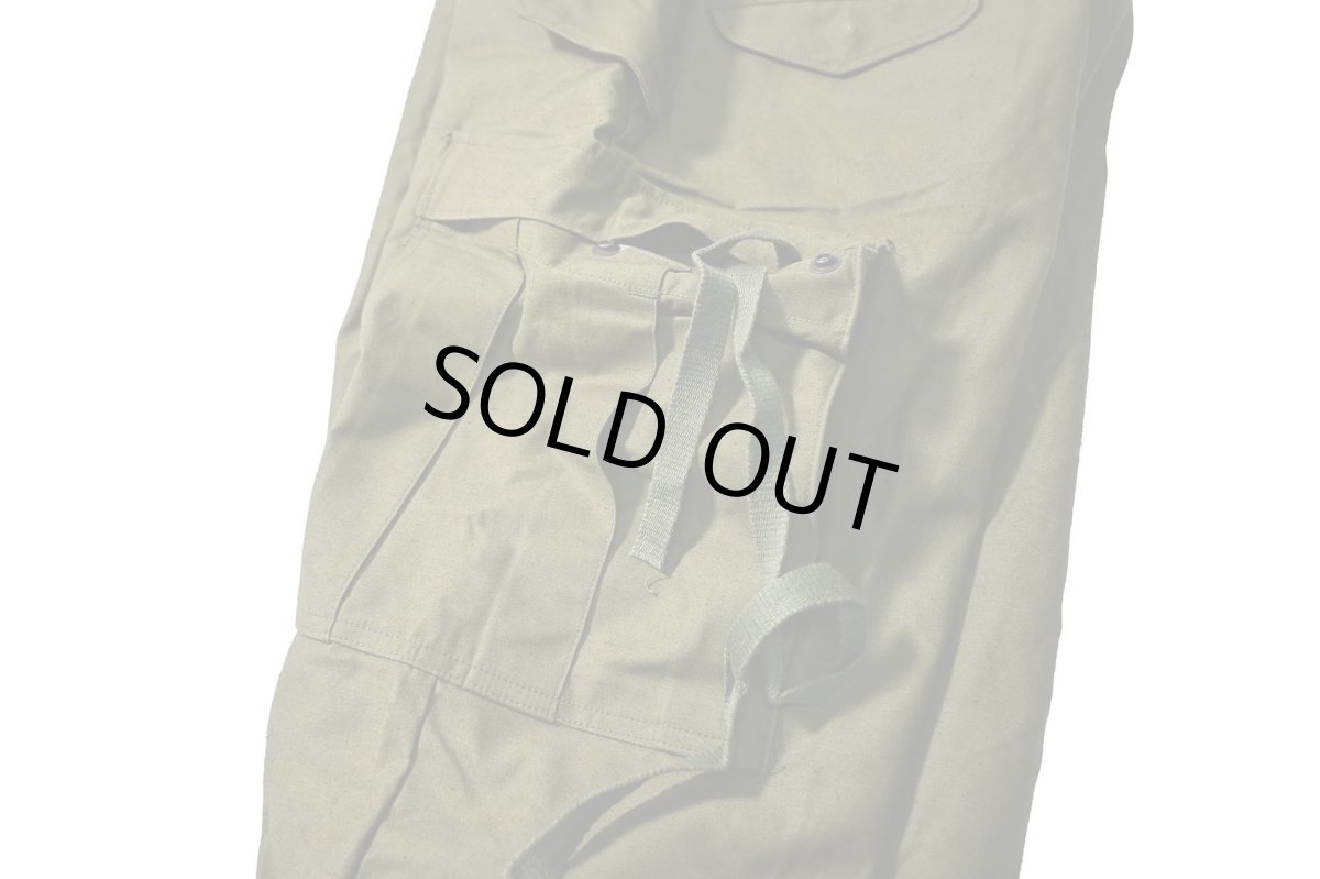 画像5: 60s Deadstock Us Army M-65 Field Pants Olive Aluminum Zipper (5)