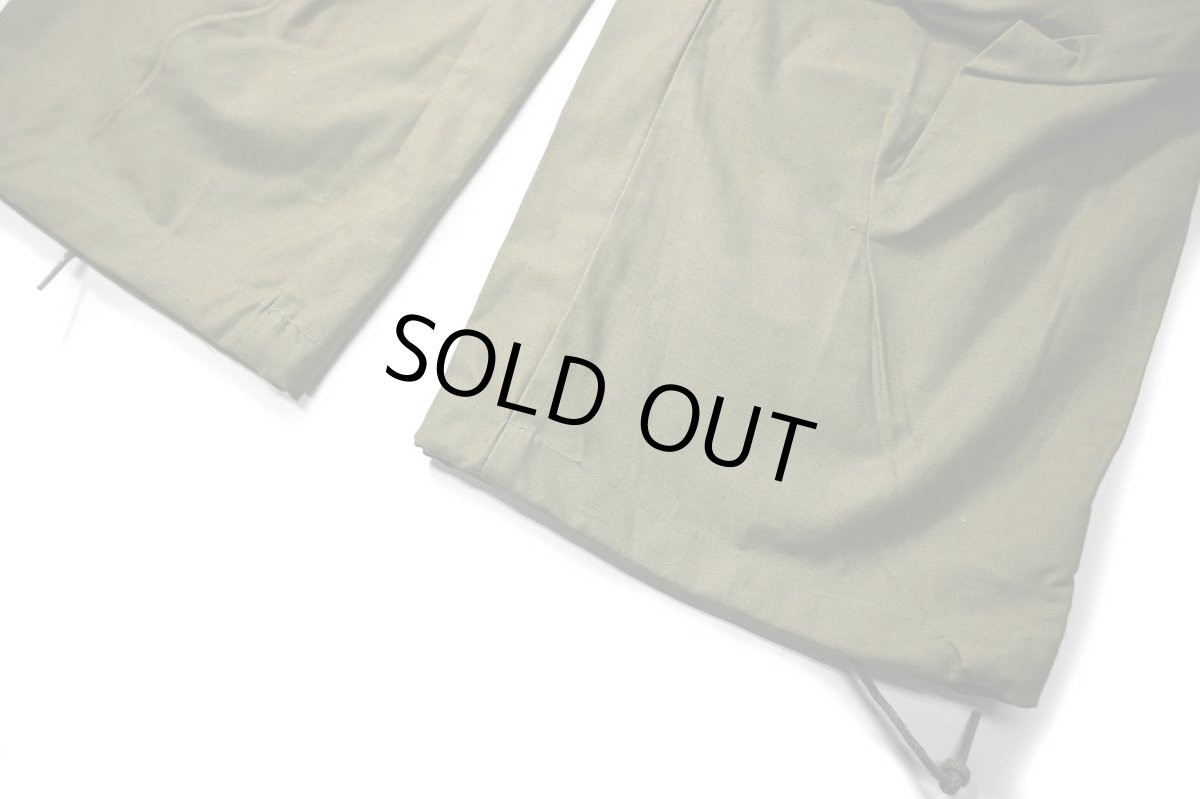 画像3: 60s Deadstock Us Army M-65 Field Pants Olive Aluminum Zipper (3)
