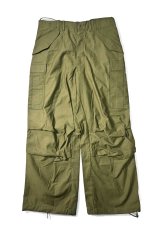 画像1: 60s Deadstock Us Army M-65 Field Pants Olive Aluminum Zipper (1)