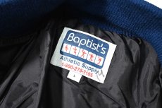 画像5: Deadstock Baptist's Melton/Leather Varsity Jacket (5)
