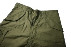 画像2: 70s Deadstock Us Army M-65 Field Pants Olive Brass Zipper (2)