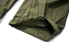 画像3: 70s Deadstock Us Army M-65 Field Pants Olive Brass Zipper (3)