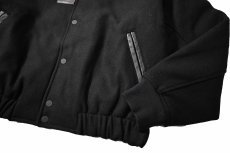 画像3: Nike Solo Swoosh Wool Varsity Jacket Black (3)