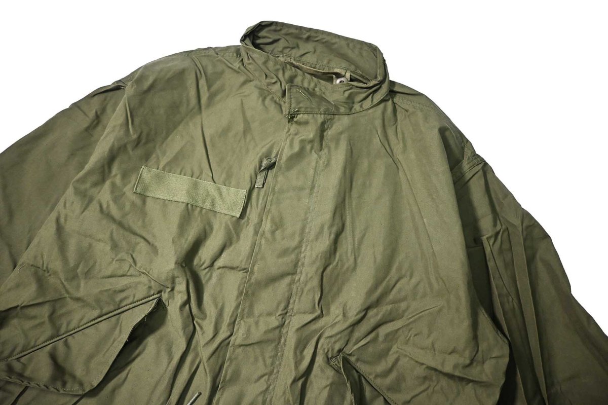画像2: 80s Deadstock US Army M-65 Filed Parka Mods Coat シェルのみ (2)
