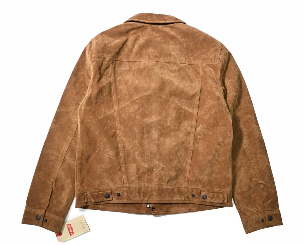 画像2: Levi's Faux Suede Trucker Jacket リーバイス (2)