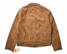 画像2: Levi's Faux Suede Trucker Jacket リーバイス (2)