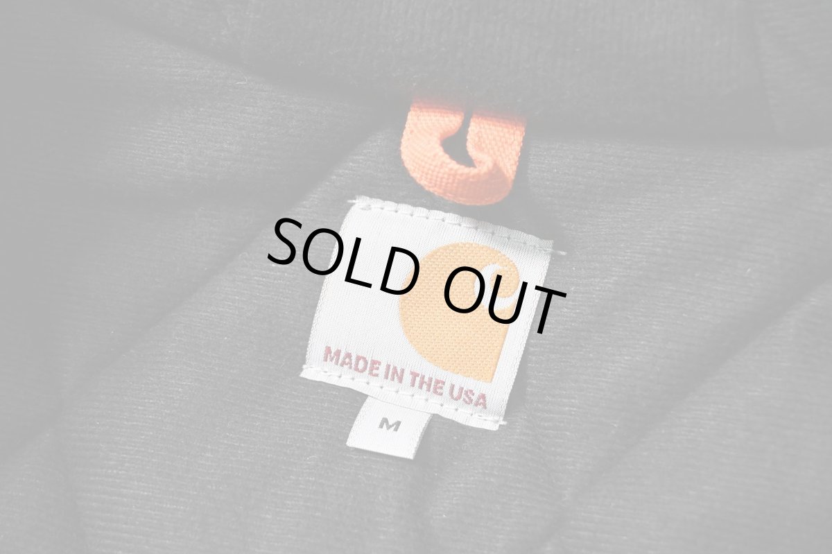 画像5: Deadstock Carhartt Duck Thermal Lined Active Jacket Blaze Orange made in USA (5)