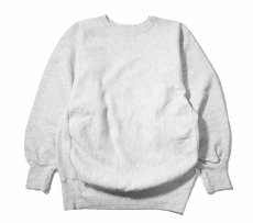 画像1: 90s Used Champion Reverse Weave Sweat Shirt Ash made in USA 目無し (1)