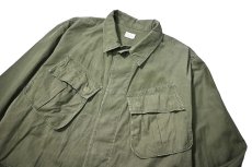 画像2: Used Us Military Ripstop Poplin Jungle Fatigue Jacket (2)