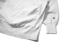 画像3: 90s Used Champion Reverse Weave Sweat Shirt Ash made in USA 目無し (3)