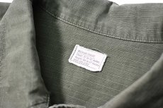 画像4: Used Us Military Ripstop Poplin Jungle Fatigue Jacket (4)